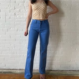 Vintage blue wrangler jeans